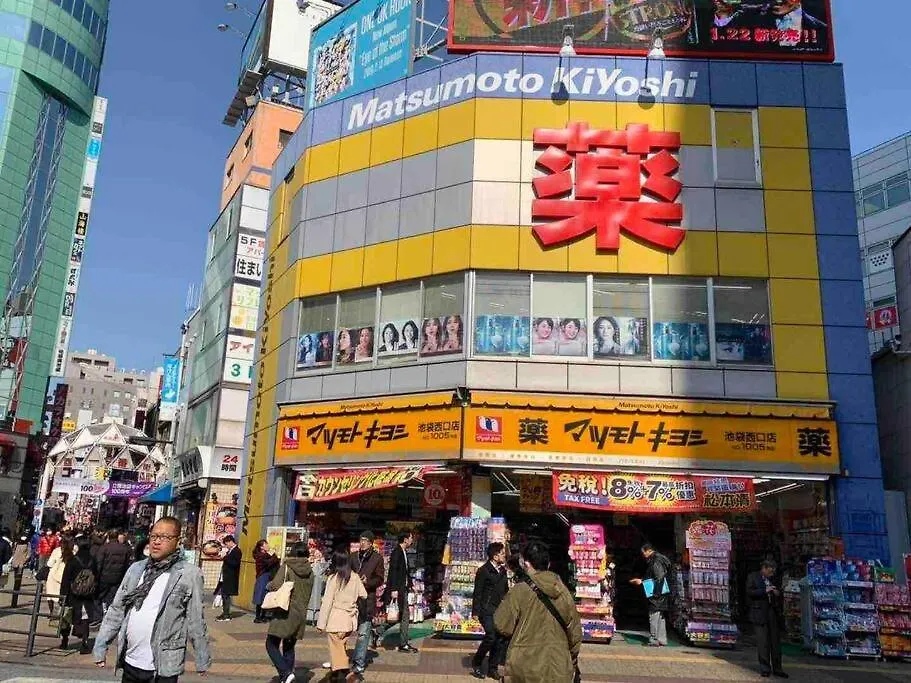 Apartmán Comma House Nishi-Ikebukuro 201+301 Prefektura Tokio Japonsko