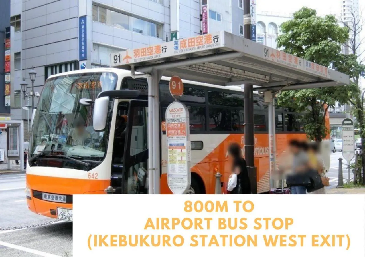 Apartmán Comma House Nishi-Ikebukuro 201+301 Prefektura Tokio 0*,  Japonsko
